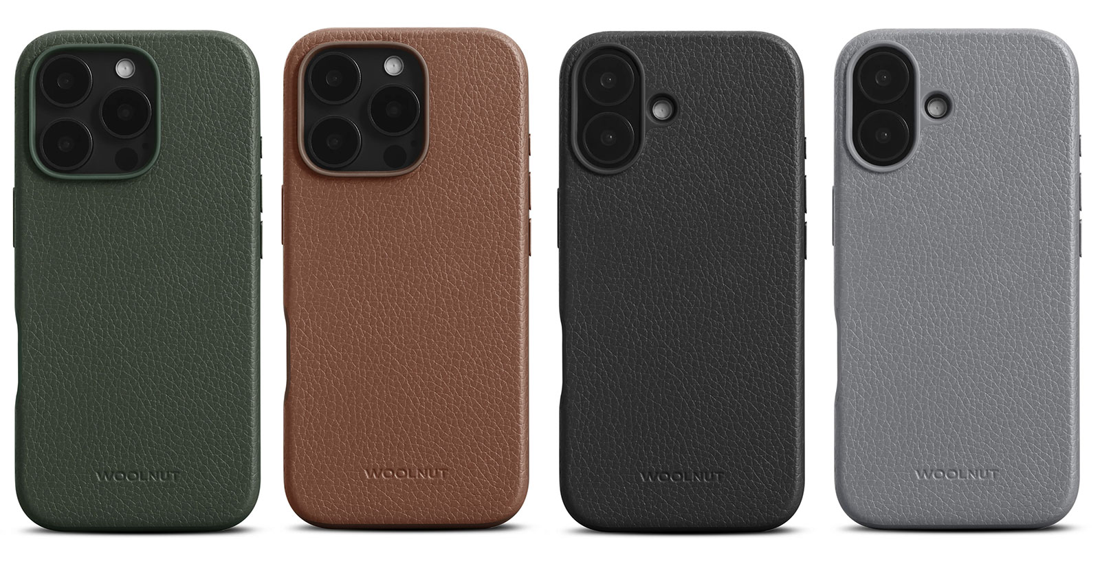 Woolnut Leather Case for iPhone 16