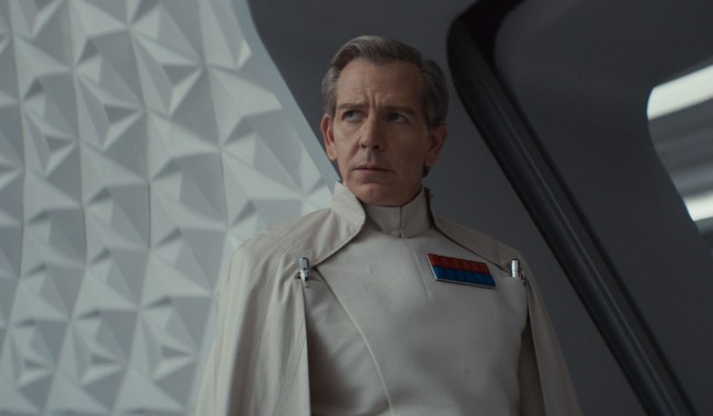 Director Orson Krennic (Ben Mendelsohn) in Lucasfilm's ANDOR 
Season 2, exclusively on Disney+. ©2024 Lucasfilm Ltd. & TM. All Rights Reserved.