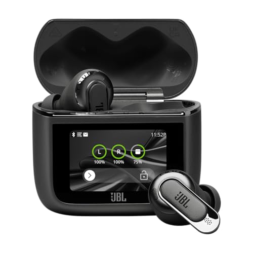 JBL Tour Pro 3 - True Wireless Noise Cancelling Earbuds with Smart Charging...