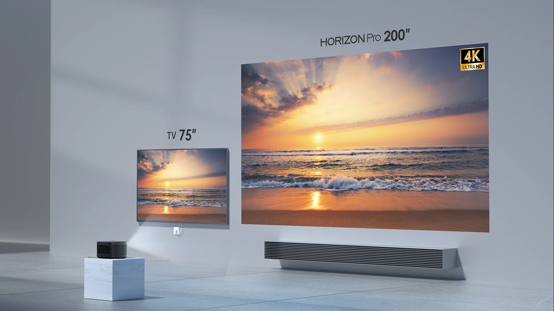 XGIMI Horizon Pro 4K large projection XGIMI Horizon Pro 4K large projection