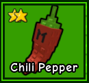 Chilli Pepper unit from the Garden Tower Defense Roblox experience.