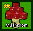 Mushroom unit from the Garden Tower Defense Roblox experience.