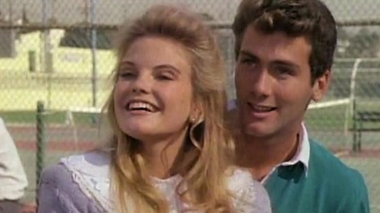 David Harding and his girlfriend Lois in The Stepford Children