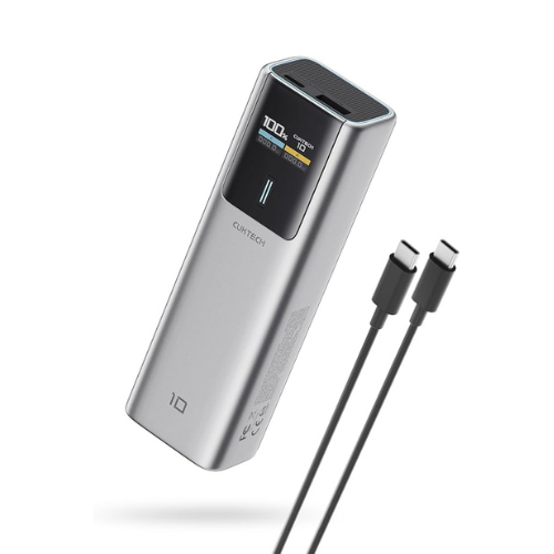 CukTech 10 power bank on a white background