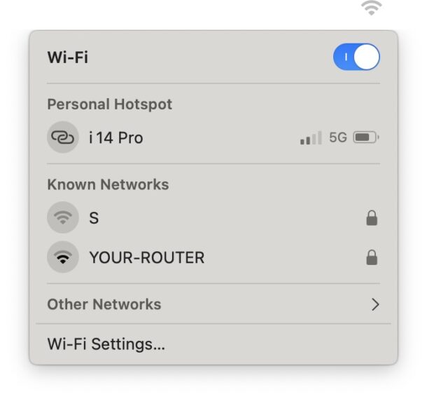 Turn off Wi-Fi on the Mac after it has randomly disconnected