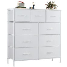 Zunmos Fabric Storage Dresser with 9 Drawers