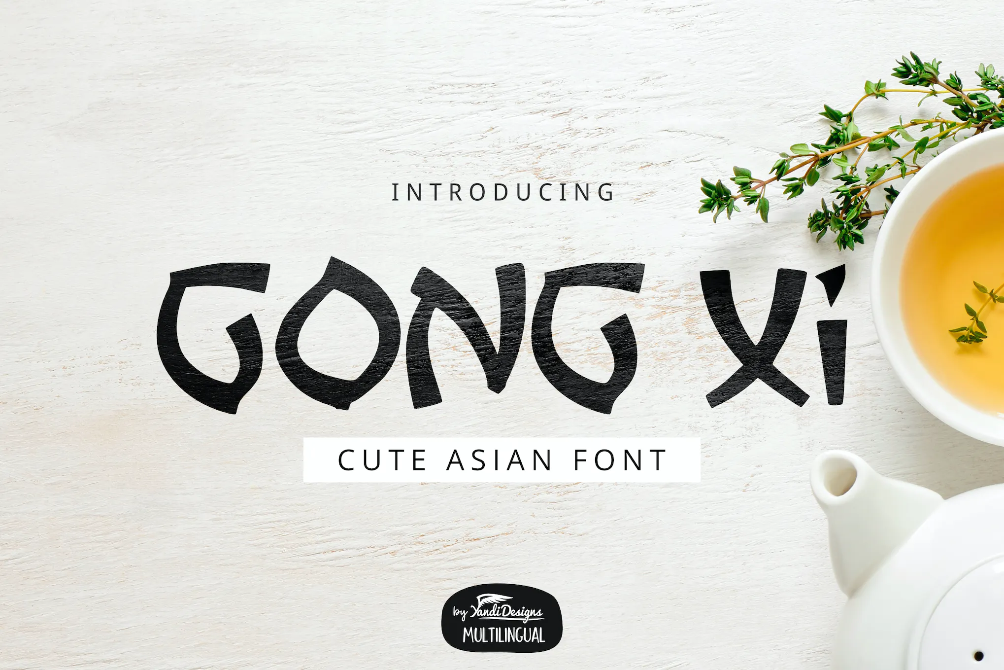 Gong Xi Asian Font