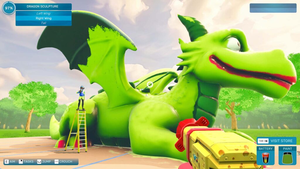 Spray Paint Sim screenshot