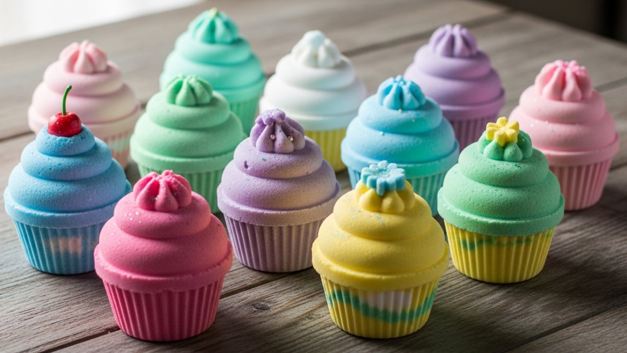 Cupcake Bath Bombs