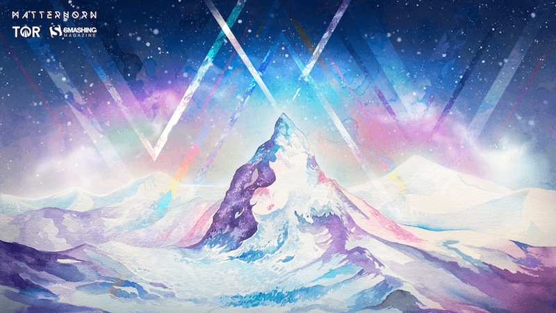 Christmas Wallpaper — The Matterhorn