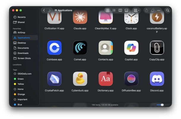 Clear appearance is the default Liquid Glass look in Tahoe