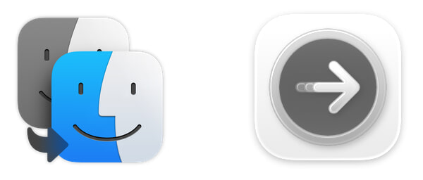 Migration Assistant’s icons old and new