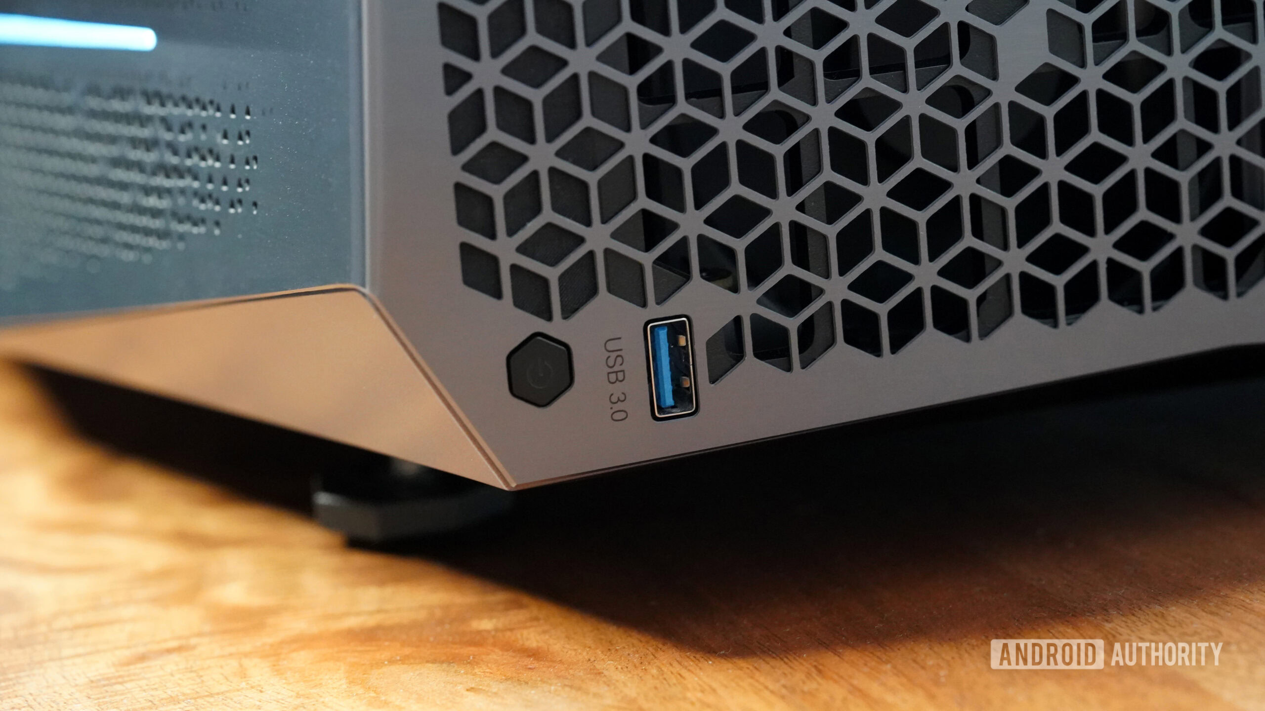 The AWOL Vision Aetherion Pro features a mix of USB ports.